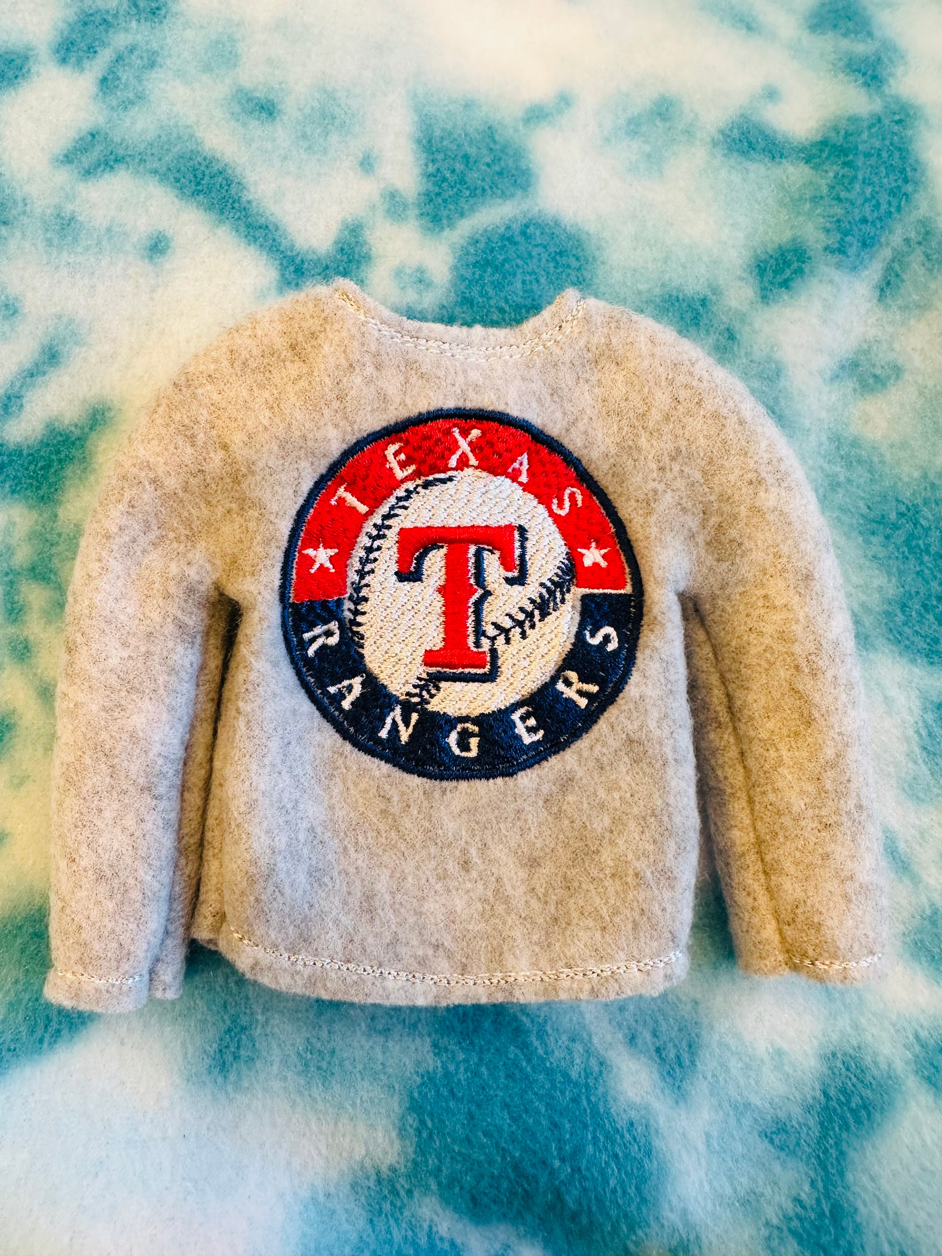 Texas Rangers Elf Sweater