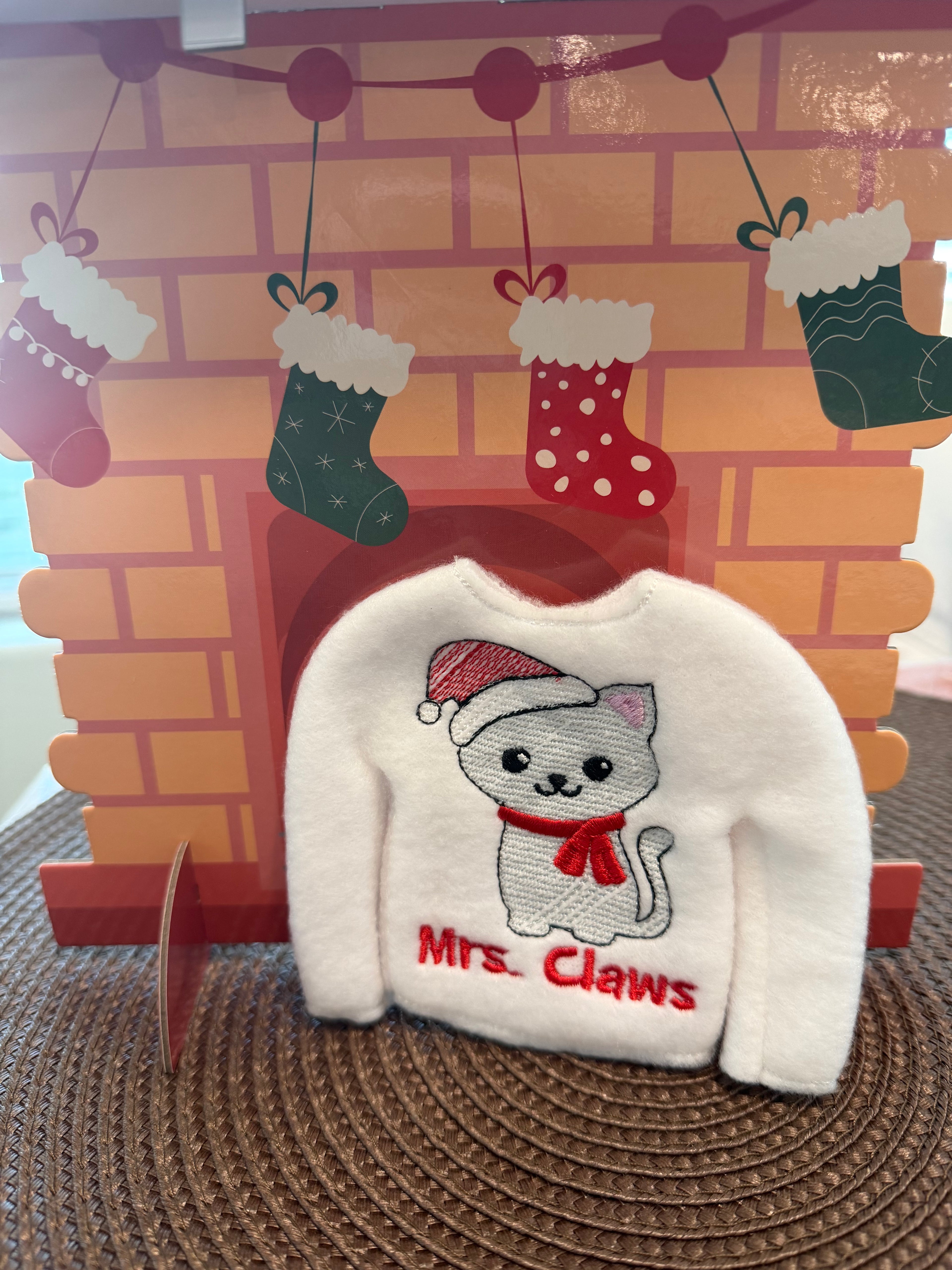 Mrs. Claws Elf Sweater