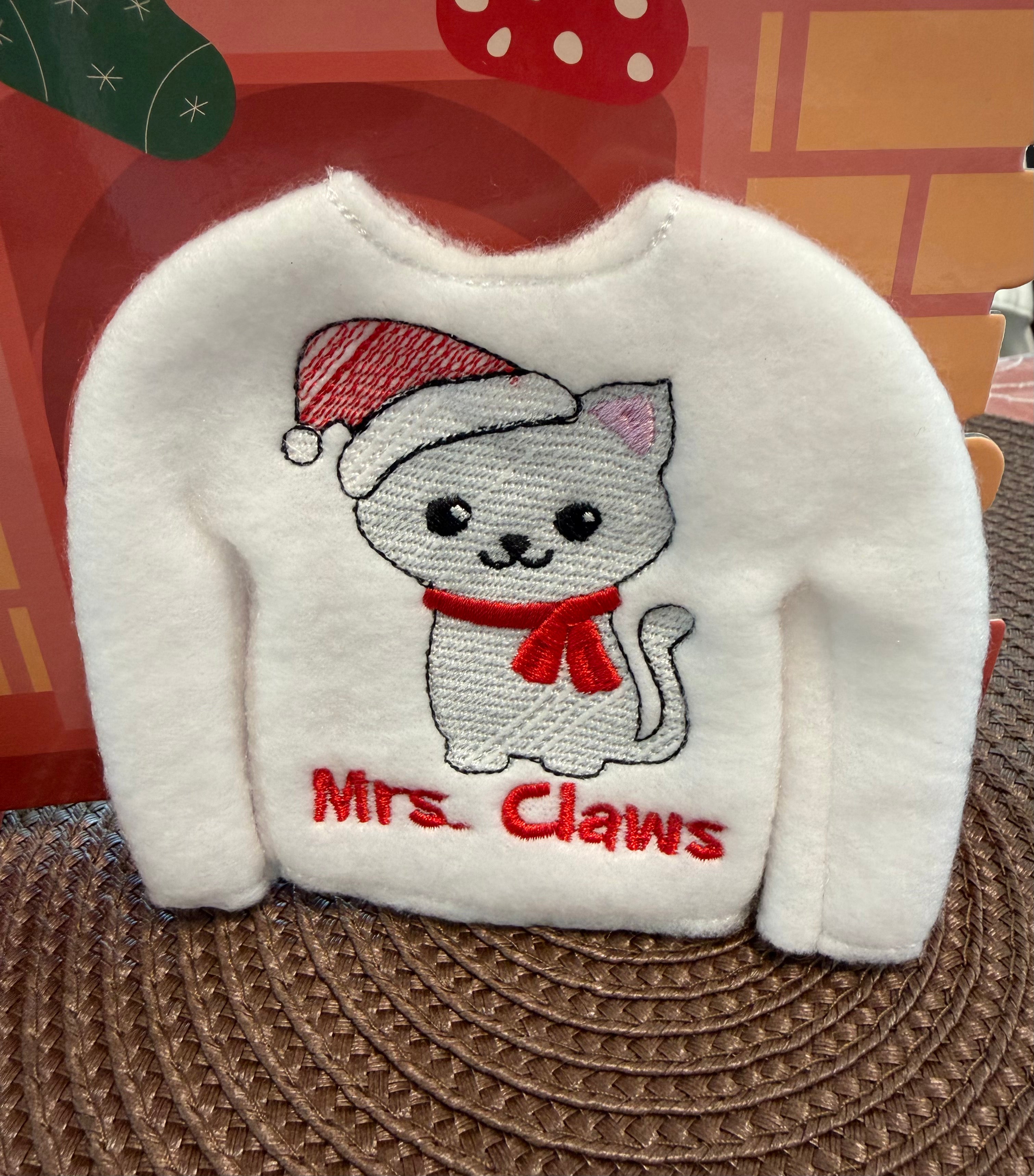Mrs. Claws Elf Sweater