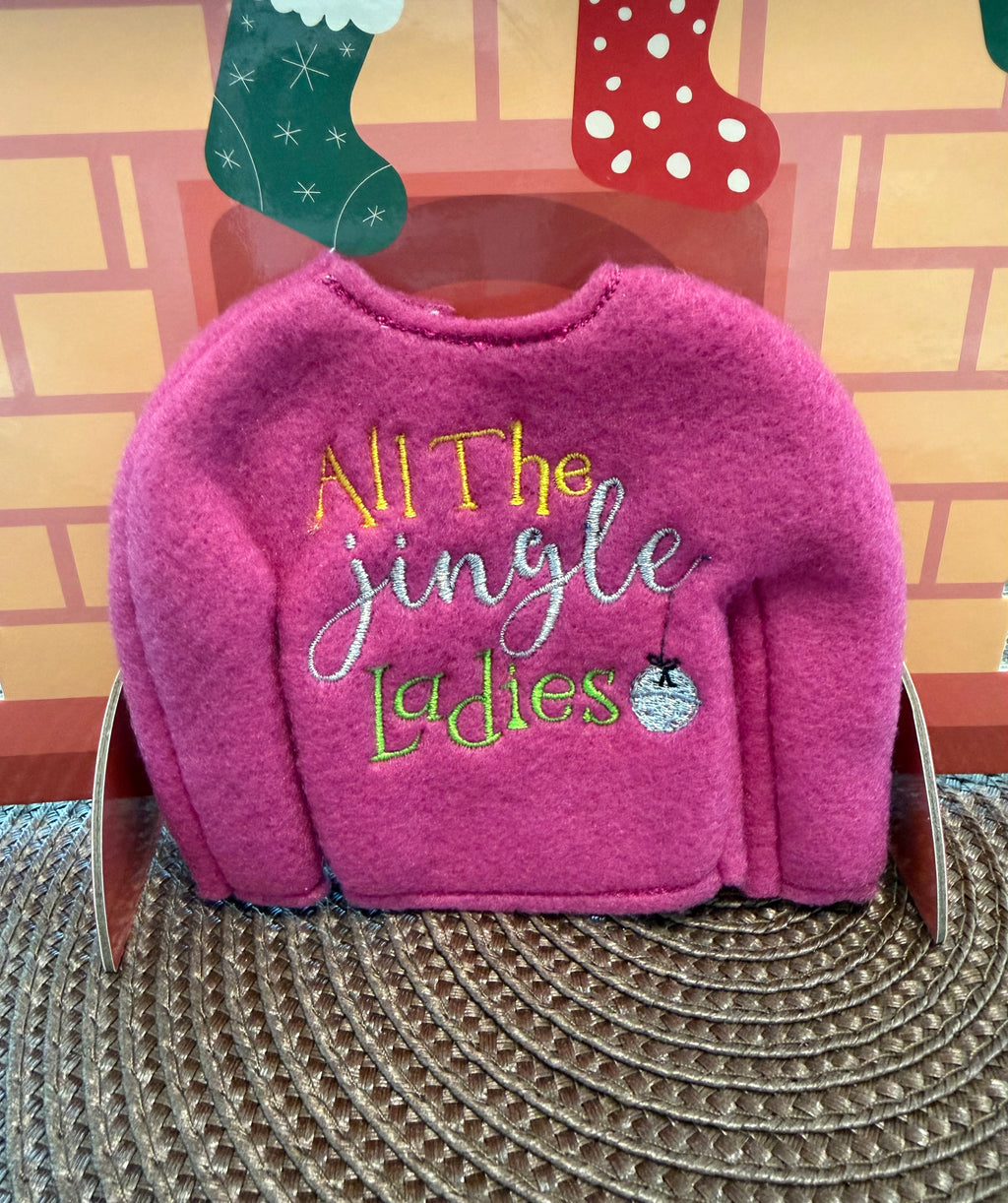 All the Jingle Ladies Elf Sweater