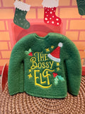 The Bossy Elf Sweater