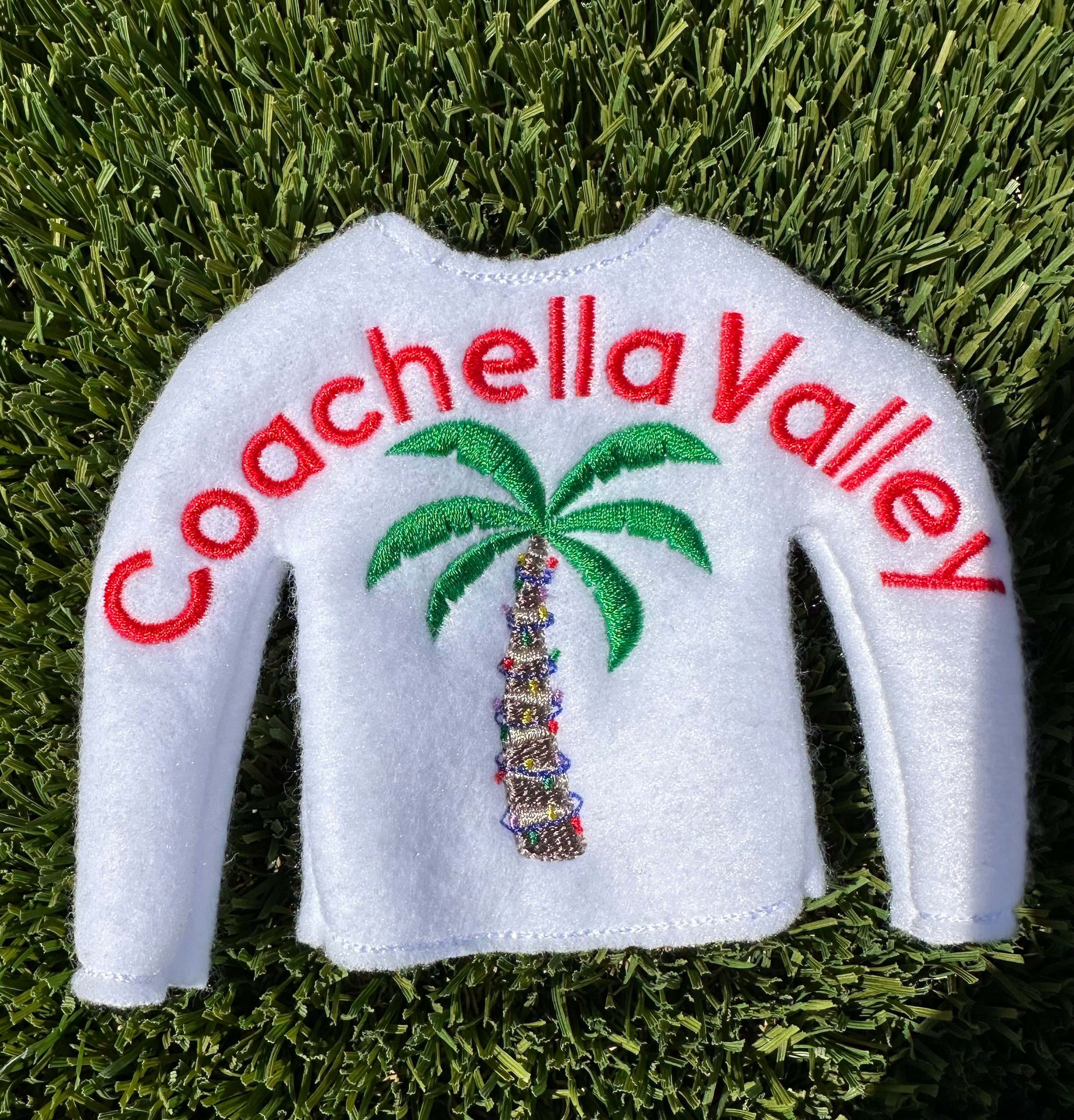 Coachella Valley Christmas Elf Sweater