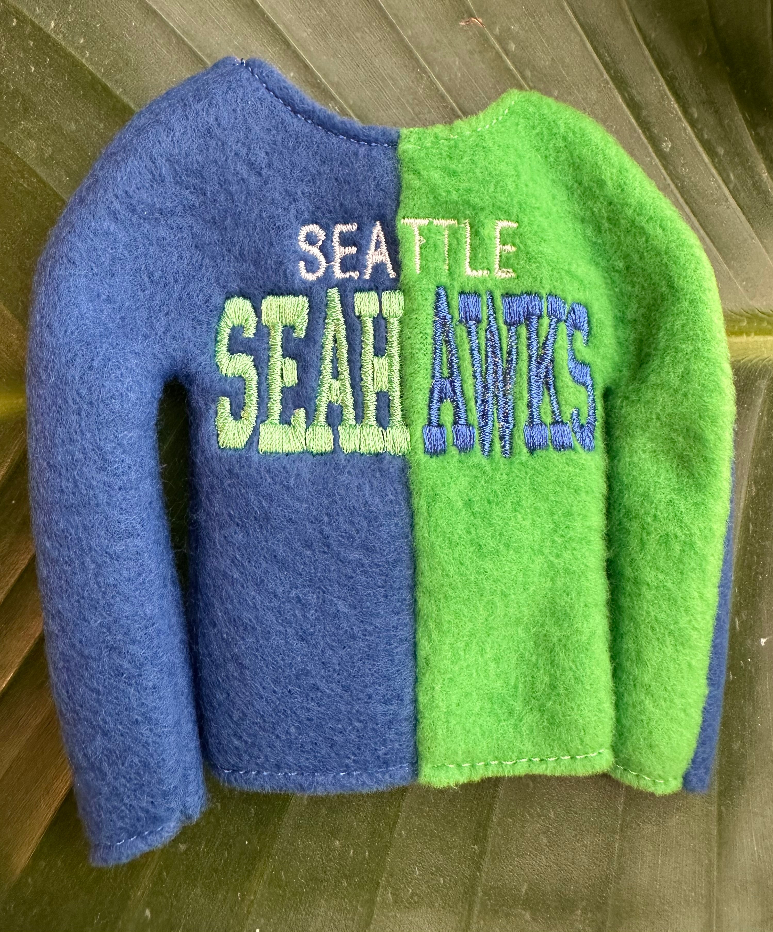 Seattle Seahawks Elf Sweater