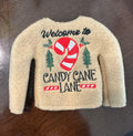 Welcome to Candy Cane Lane Elf Sweater