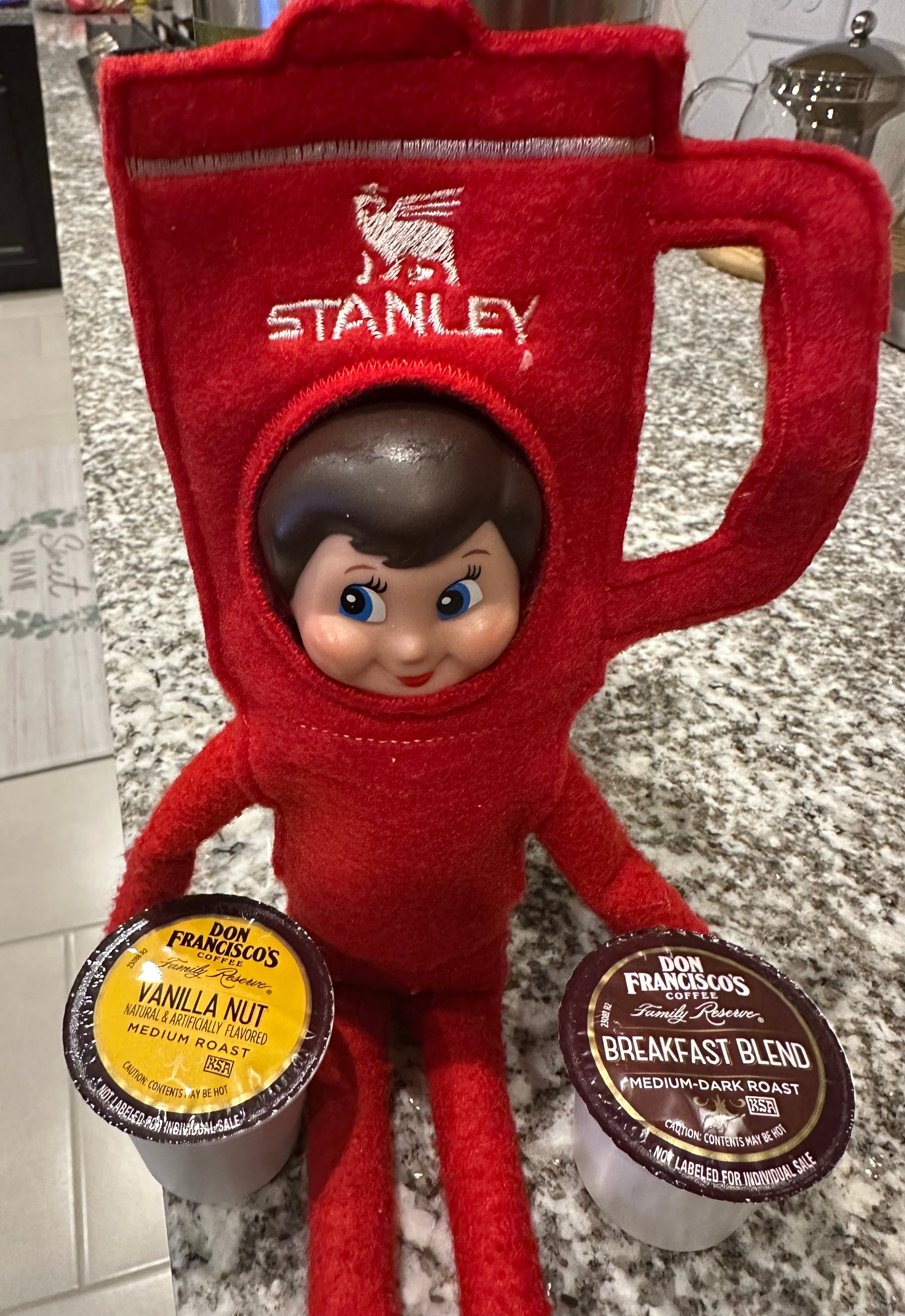Coffee Mug Elf Costume