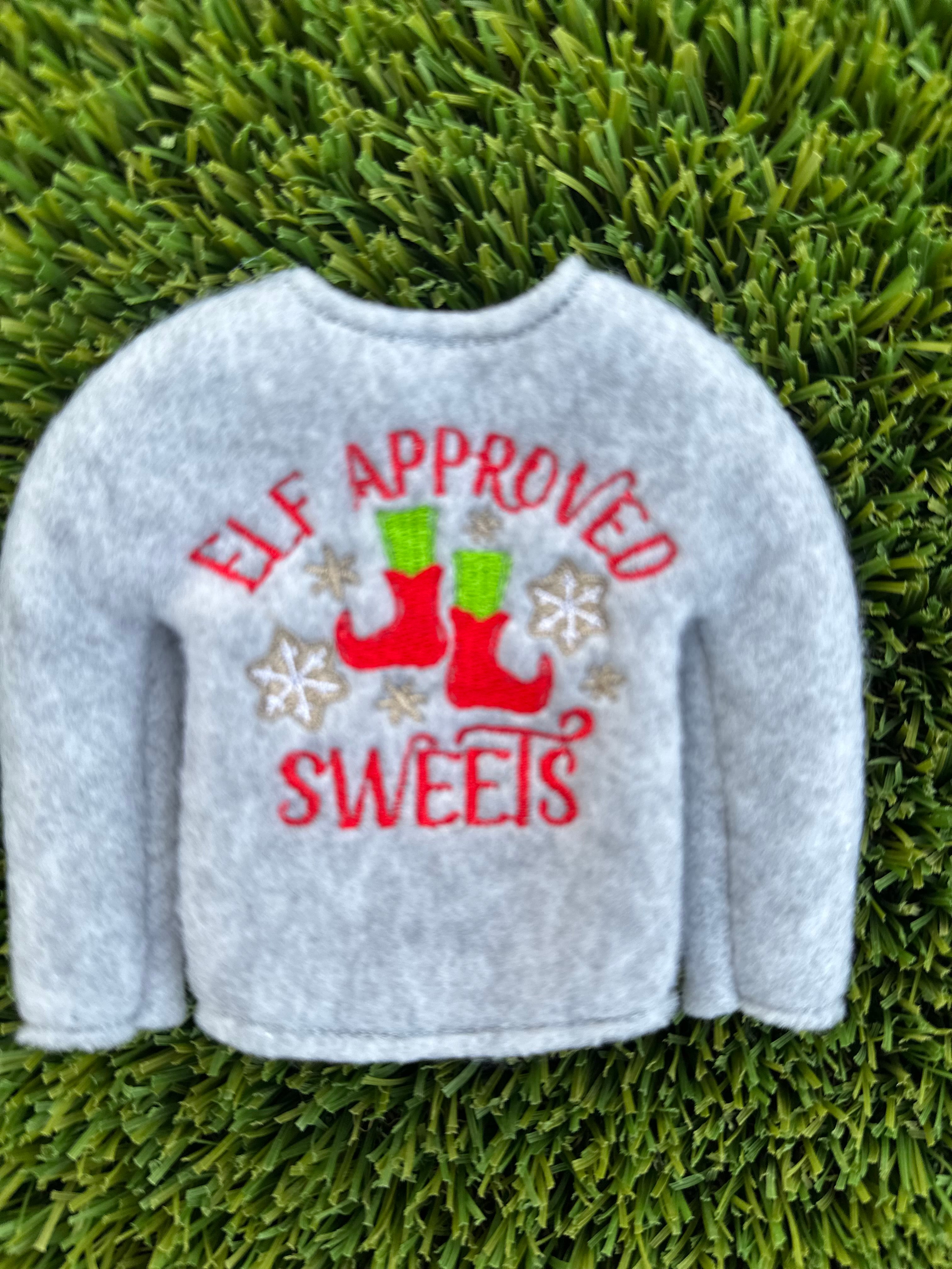 Elf Approved Sweets Elf Sweater