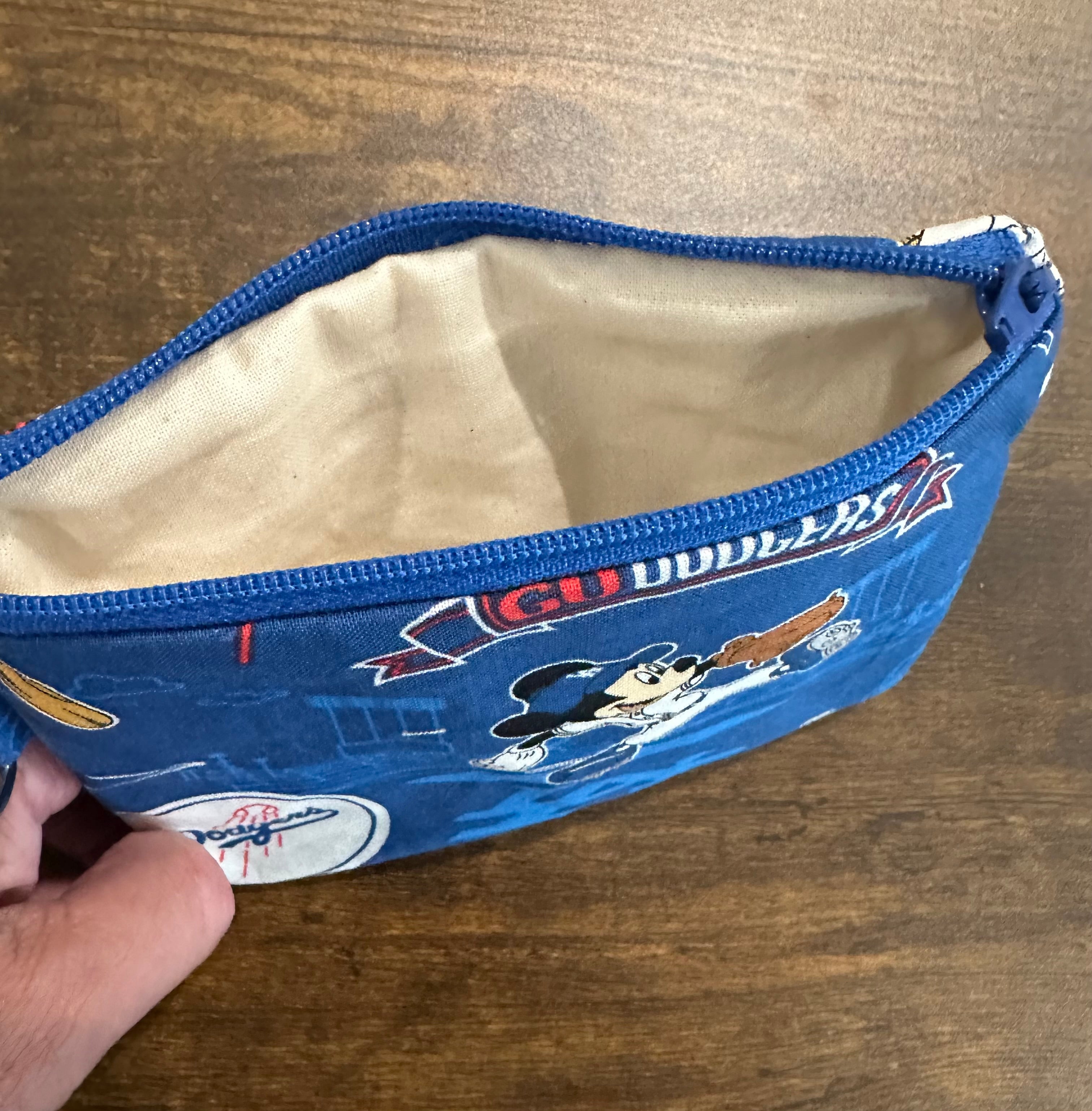 Dodgers Small Zippered Pouch