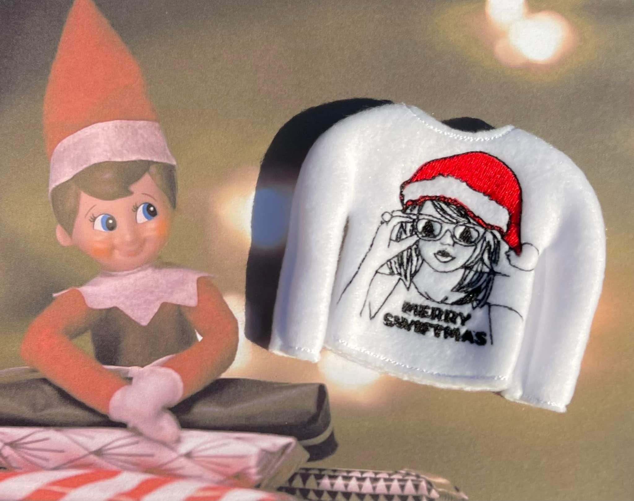 Merry Swiftmas Elf Sweater