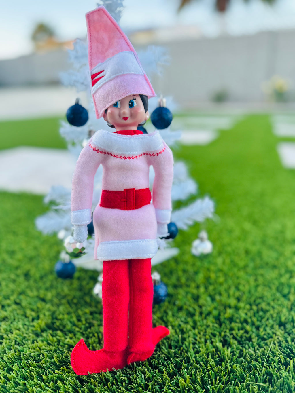 Jovie Elf Sweater Outfit