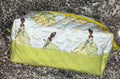 Quilted Fabric Cosmetic Bag