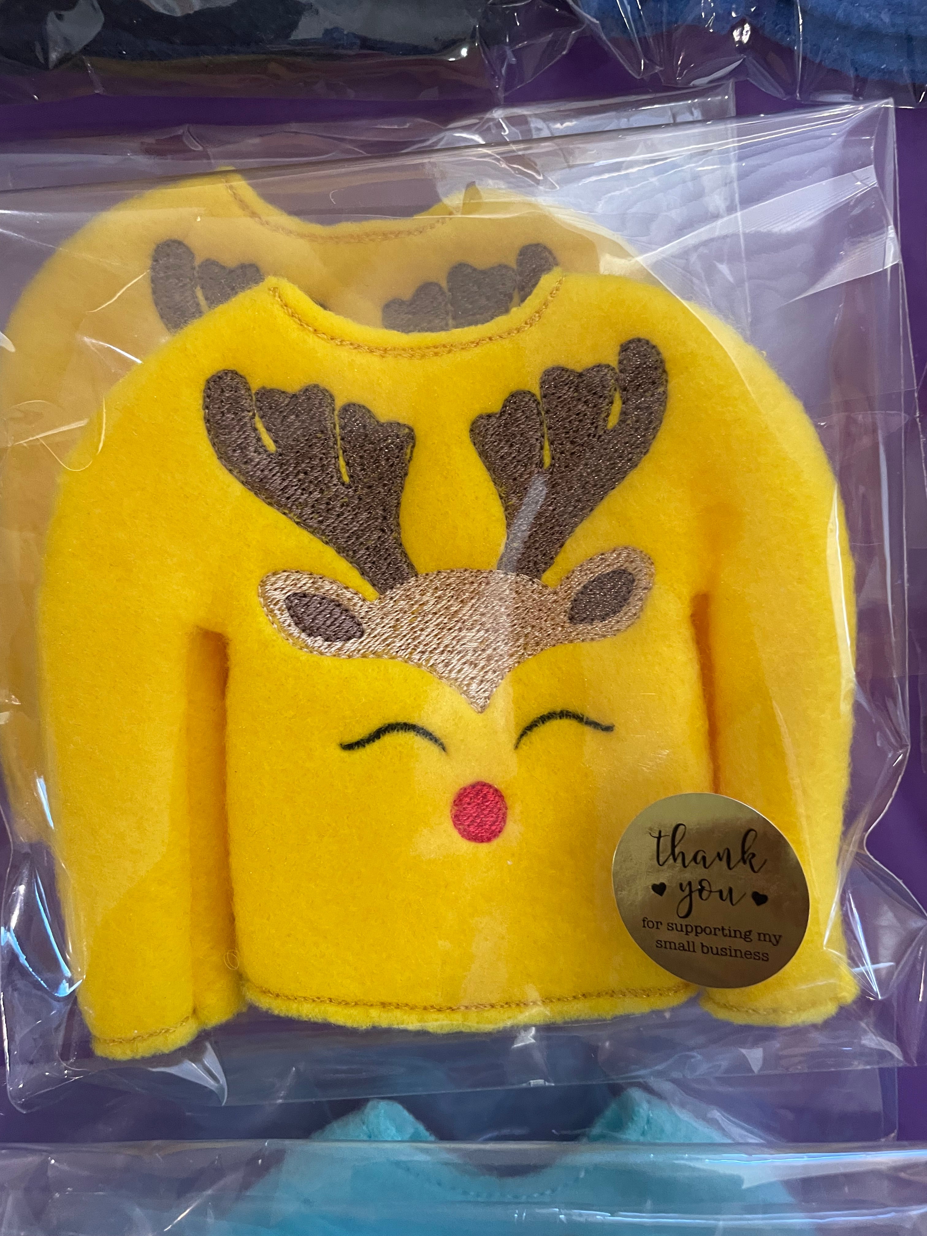 Boy Reindeer Elf Sweater