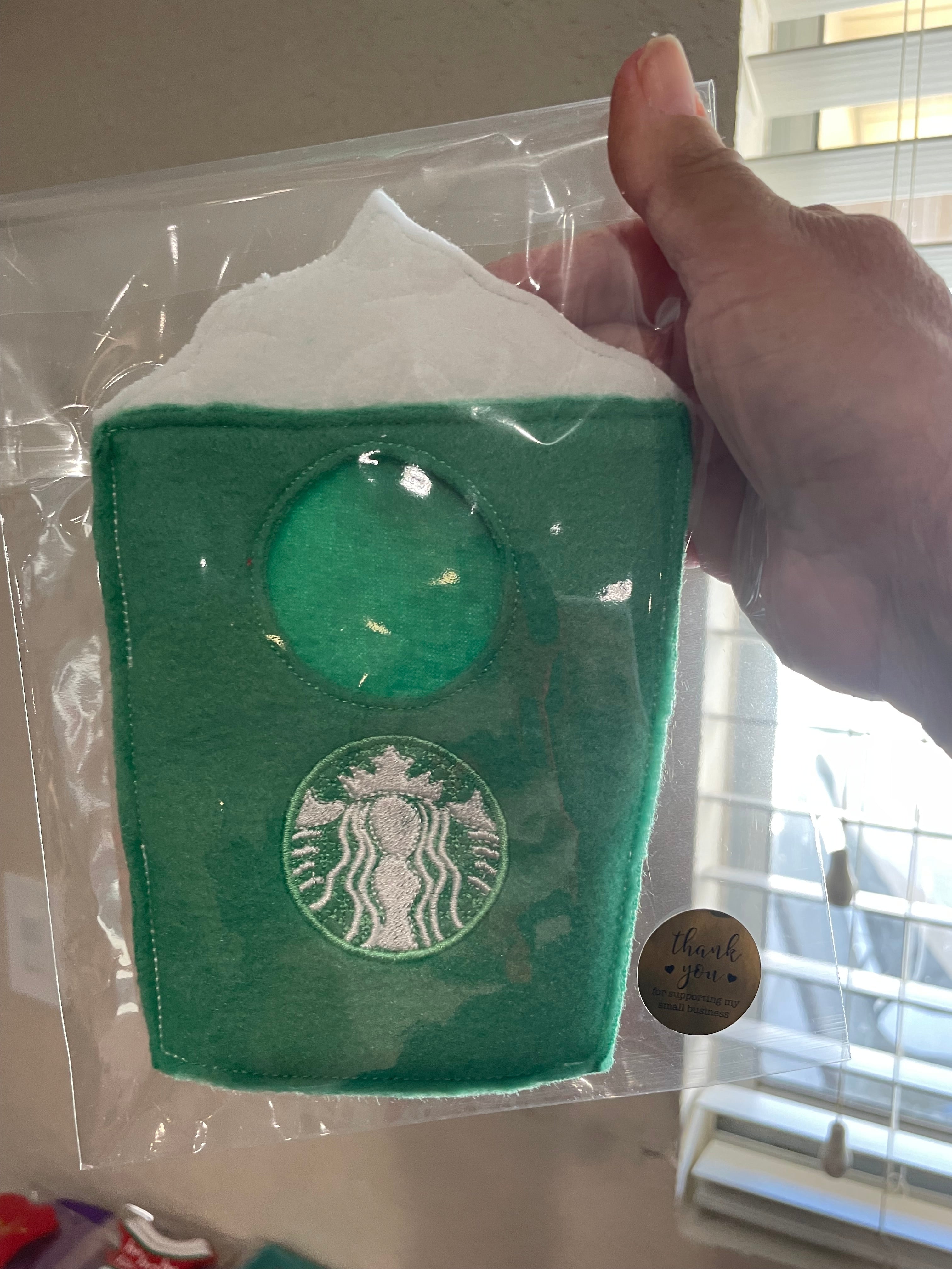 Iced Coffee Elf Costume